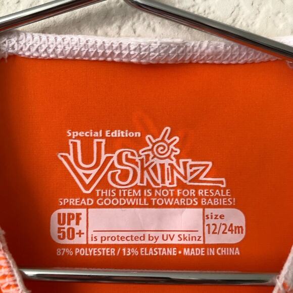 UVSkins What’s A Sunburn UPF 50 Rashguard Swim Top - Picture 4 of 5